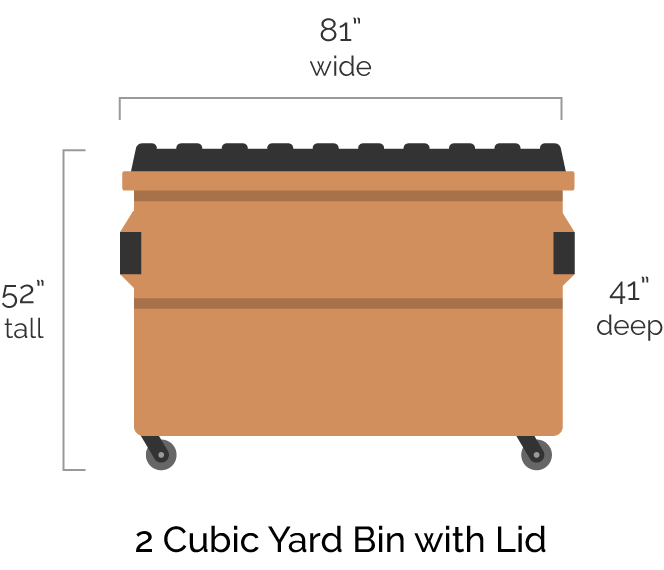 Food Collection 2 Cubic Bins